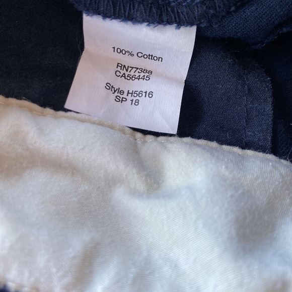 J. Crew Shorts Sz 4 Weathered Classic Twill City Fit Broken in Chino Navy Womens - Picture 4 of 10